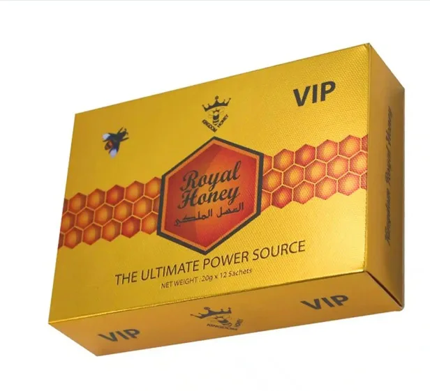 Royal Honey.12 Pack - raw Honey Natural Energy Vitality Packs